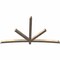 Ekena Millwork Alberta Smooth Timber Gable Bracket, Douglas Fir, 96"W x 56"H x 3 1/2"D x 3 1/2"F, 14/12 Pitch GBW096X56X0404ALB00SDF - alternate 4